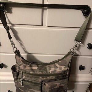 Baggallini Camouflage Shoulder Bag